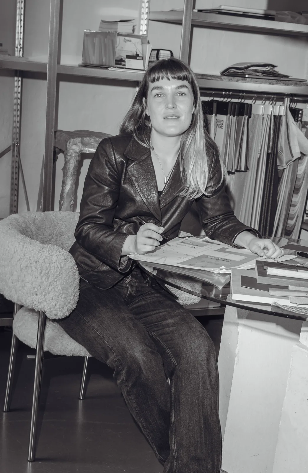 Portrait of Belinda Kjærsgaard, co-founder of Studio Taktil